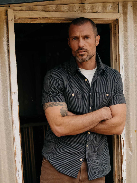 Roped Indigo - The Short Sleeve Utility Shirt