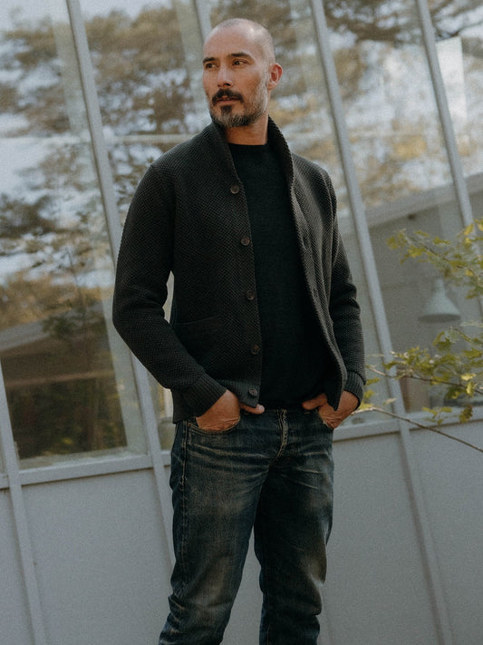 Charcoal - The Crawford Sweater