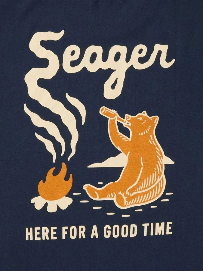 Navy - Smokey Tee