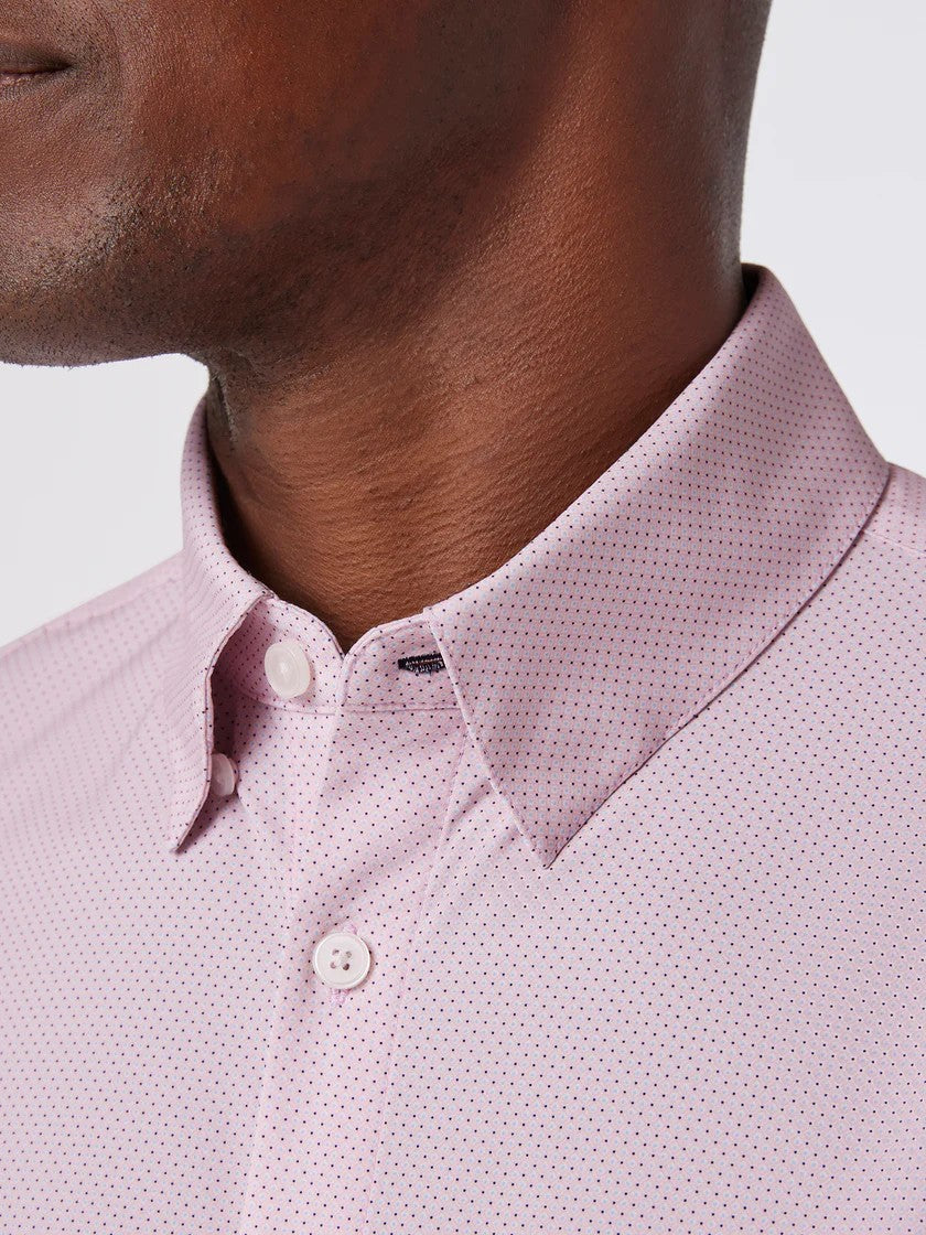Rose Pressed Diamond - Leeward LS Dress Shirt