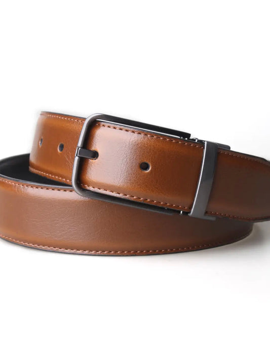 Kelvin Reversible Leather 3.5 CM Belt