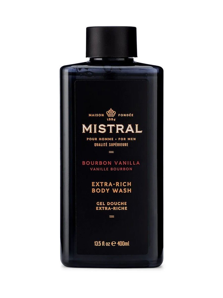 Men's Body Wash- Bourban Vanilla