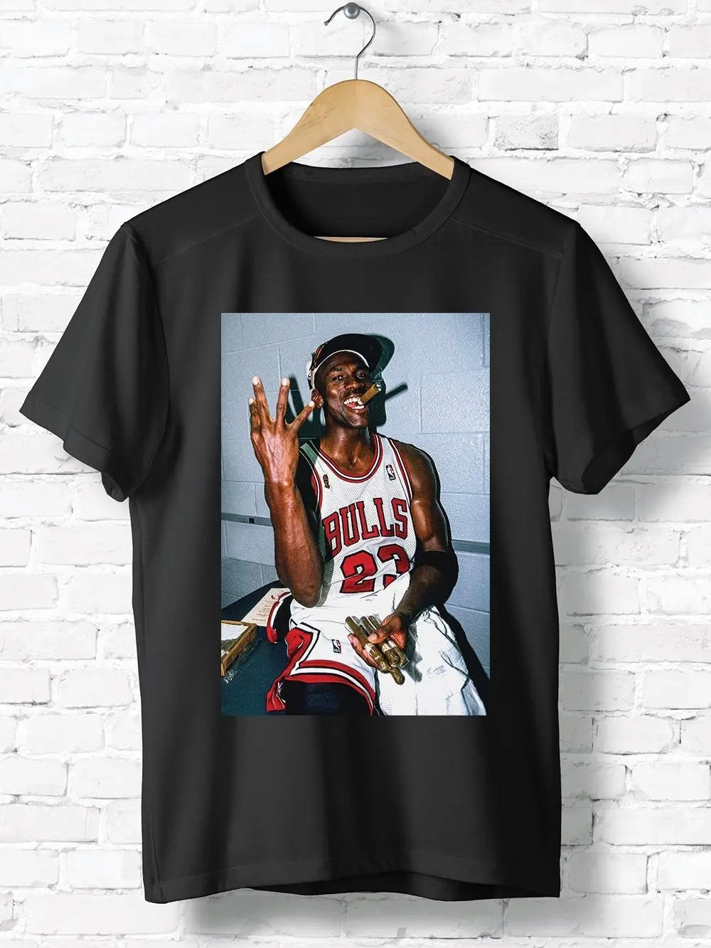 Vintage MJ Three-Peat T Shirt